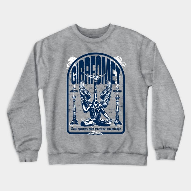 Girafomet Crewneck Sweatshirt by SeminalDesigner